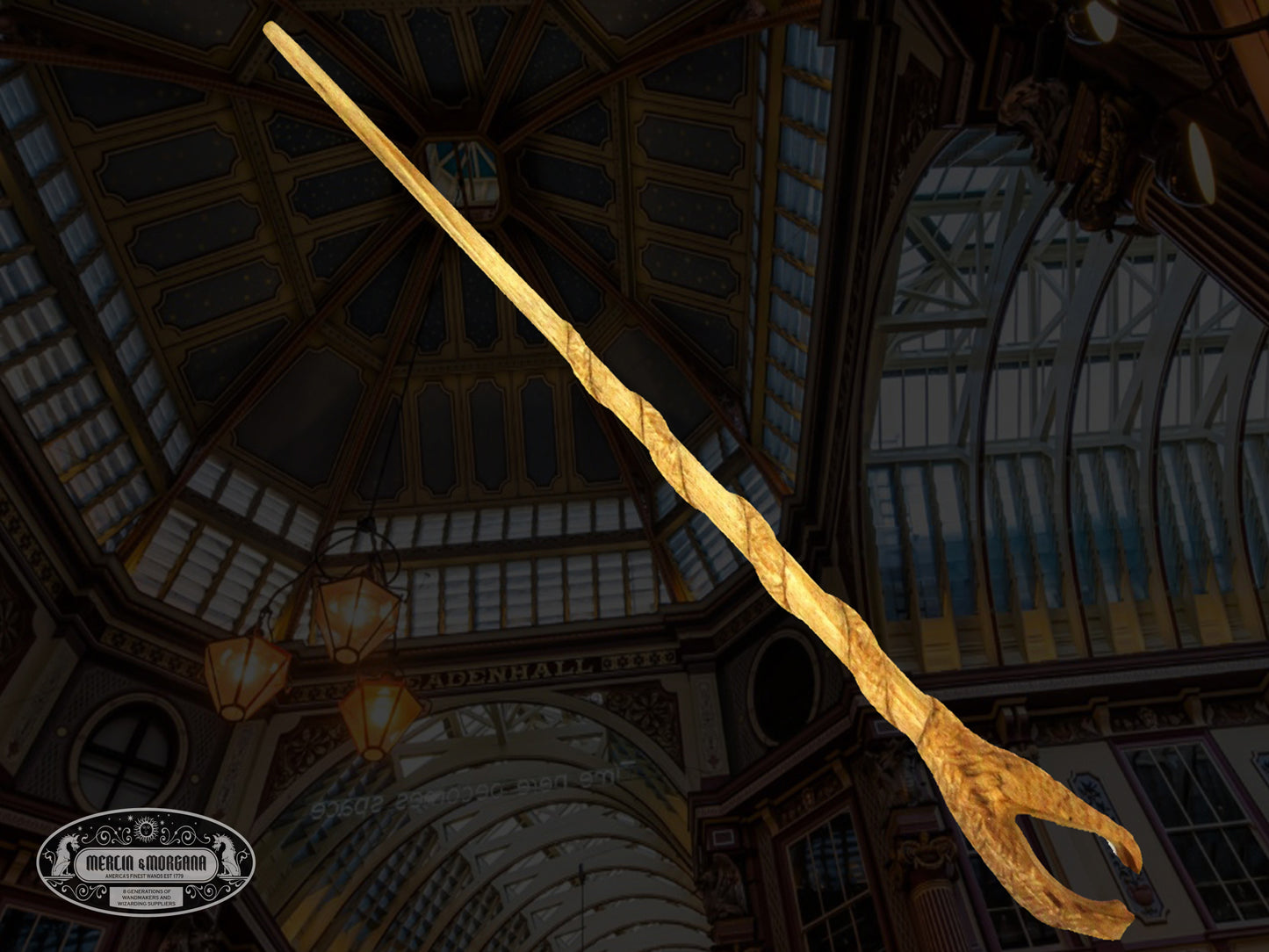 Prickly Ash Wood Wand