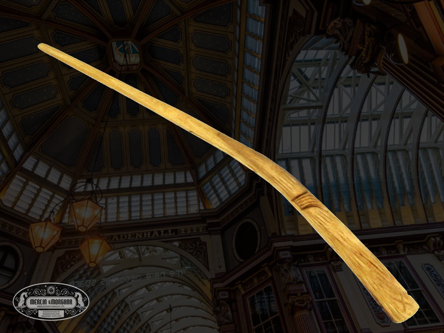 Silver Lime Wood Wand