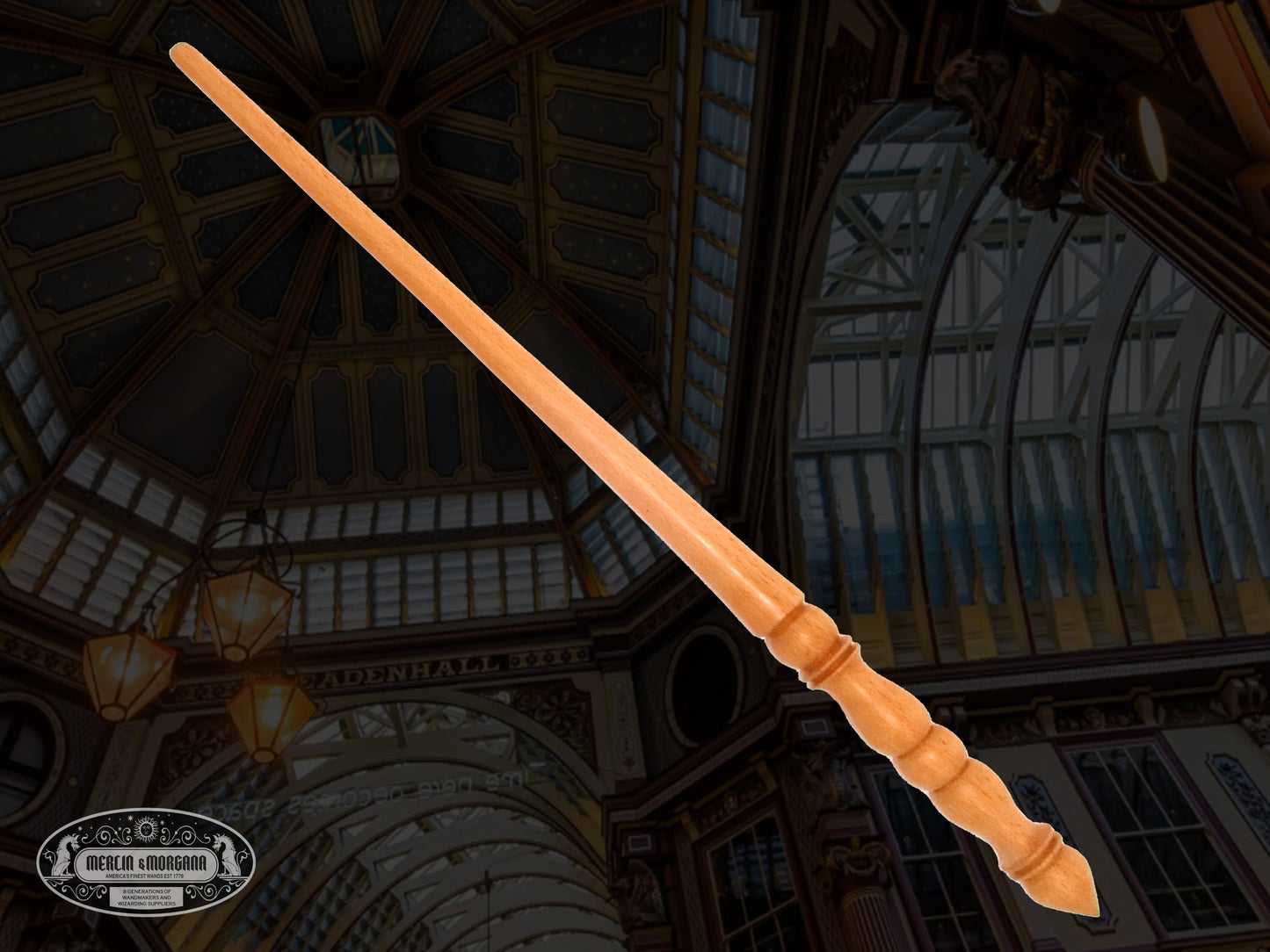 Yellow Pine Wood Wand