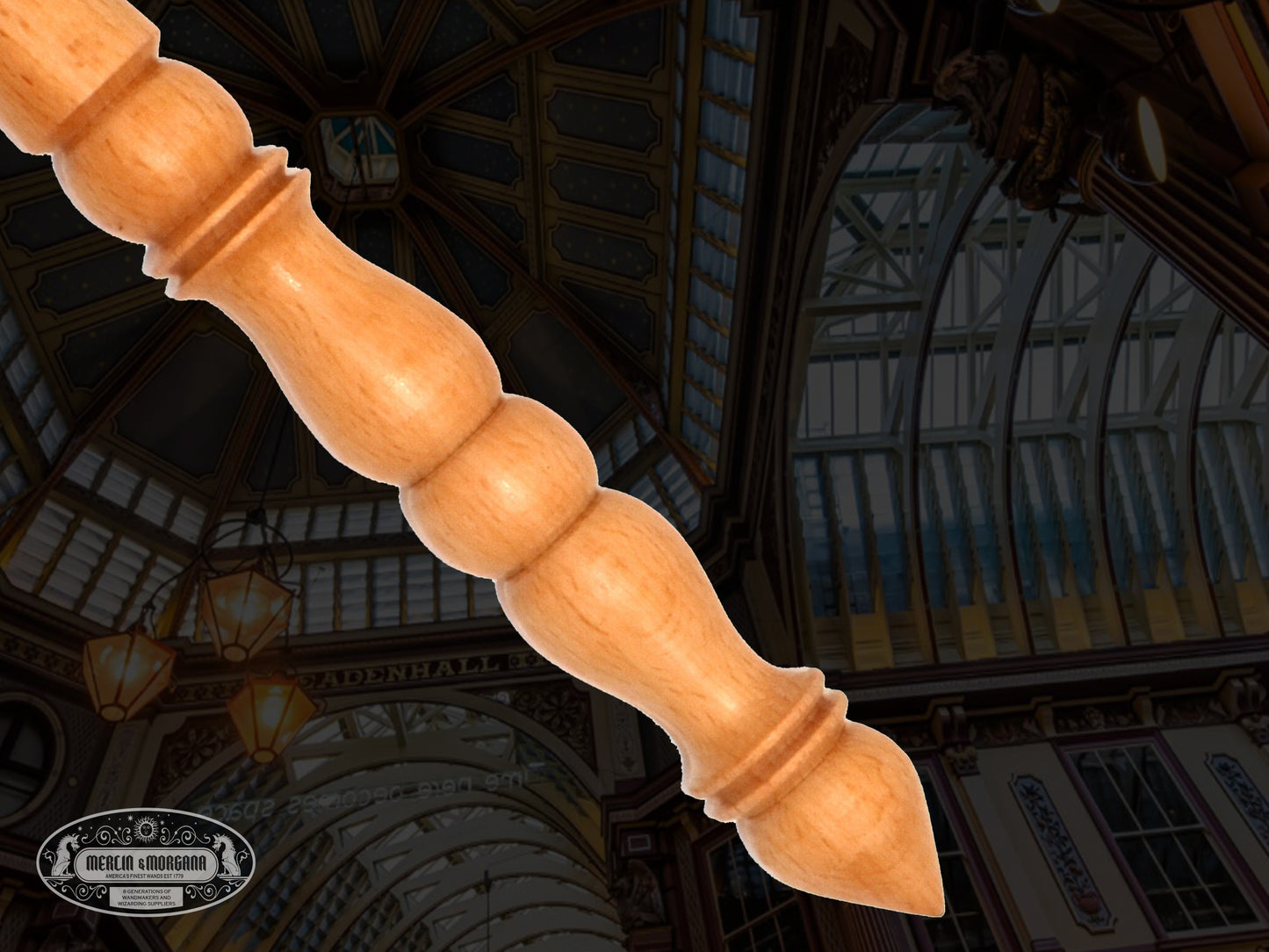 Yellow Pine Wood Wand