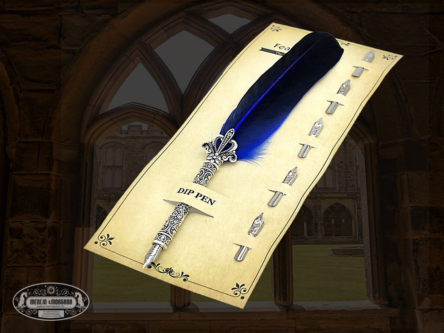 Blue Feather Quill