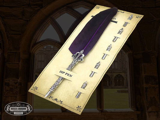 Purple Feather Quill