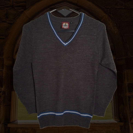 Blue & Silver House Sweater