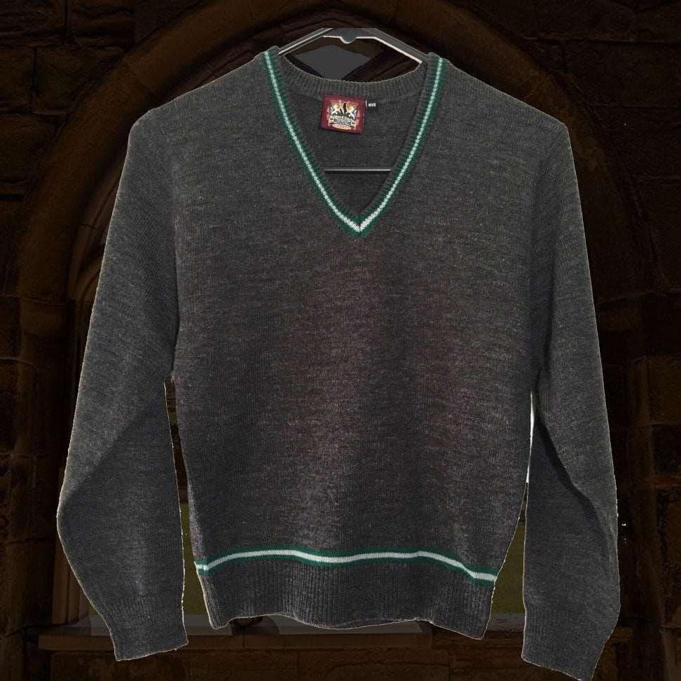 Green & Silver House Sweater