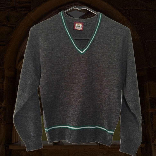 Green & Silver House Sweater