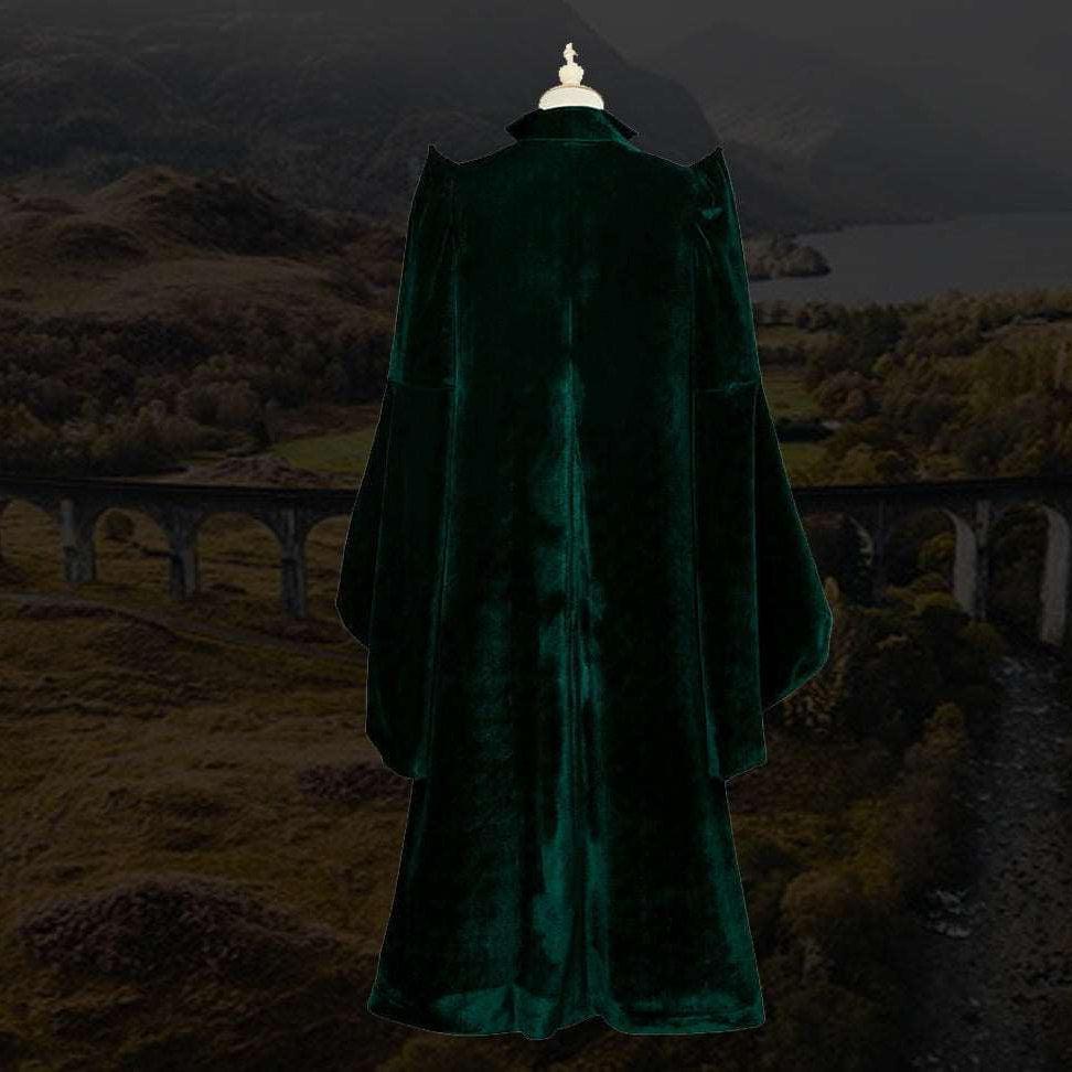 Merlin Morgana Dark Green Witch Dress Robes MerlinMorgana Merlin Morgana Dark Green Witch Dress Robes MerlinMorgana