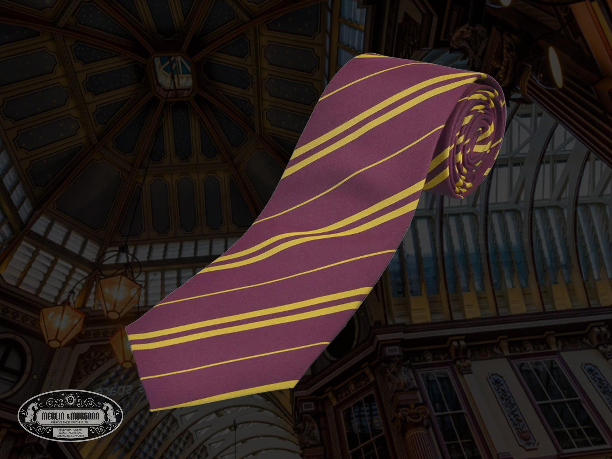 Red & Gold House Tie