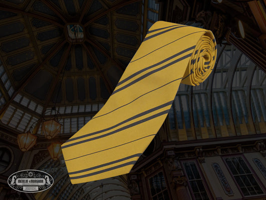 Yellow & Black House Tie