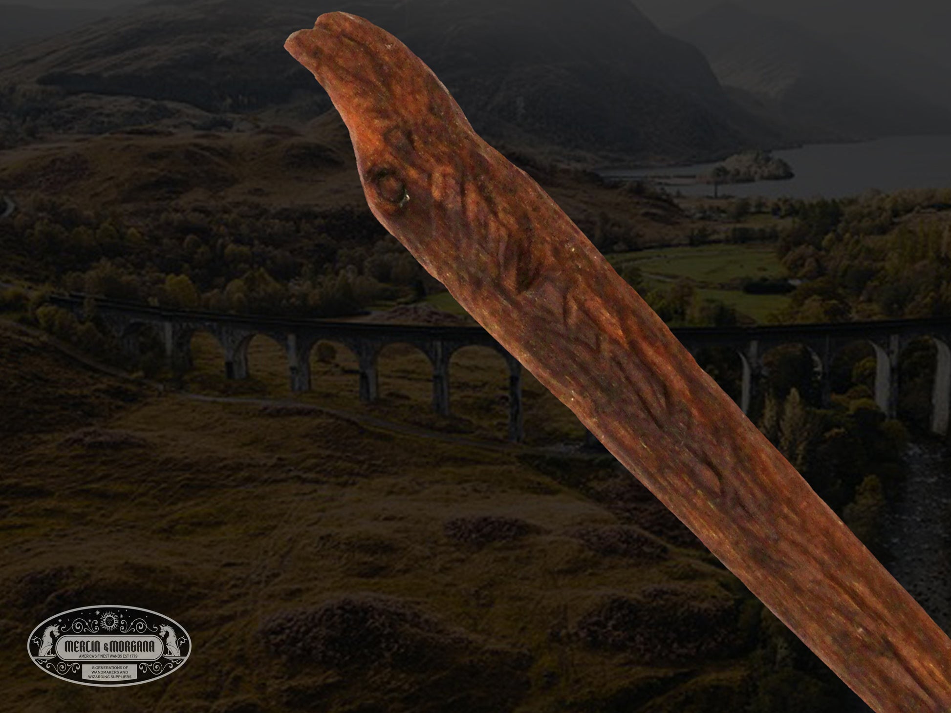 Hemlock Wood Wand