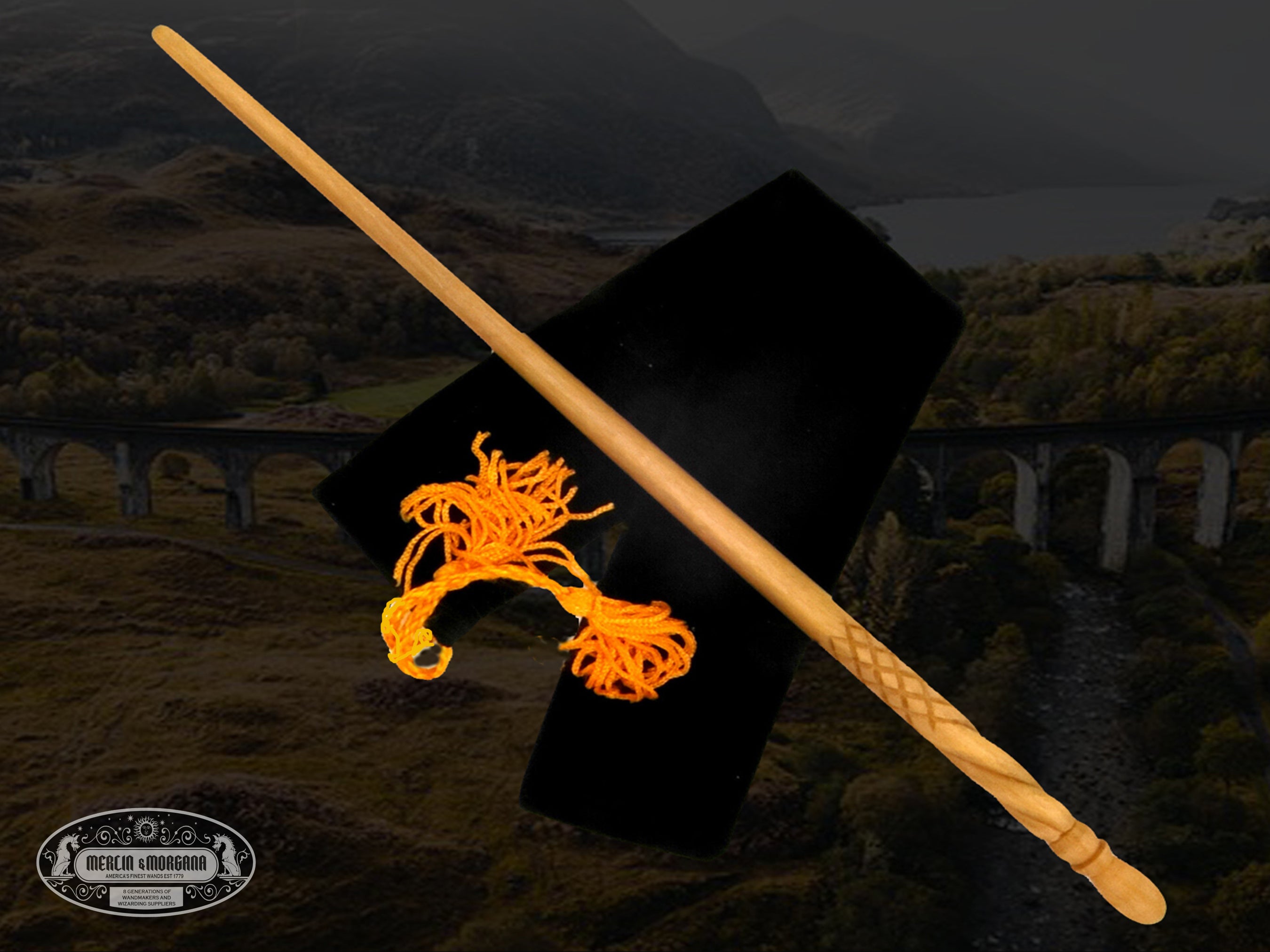 Holly Wood Wand – MerlinMorgana