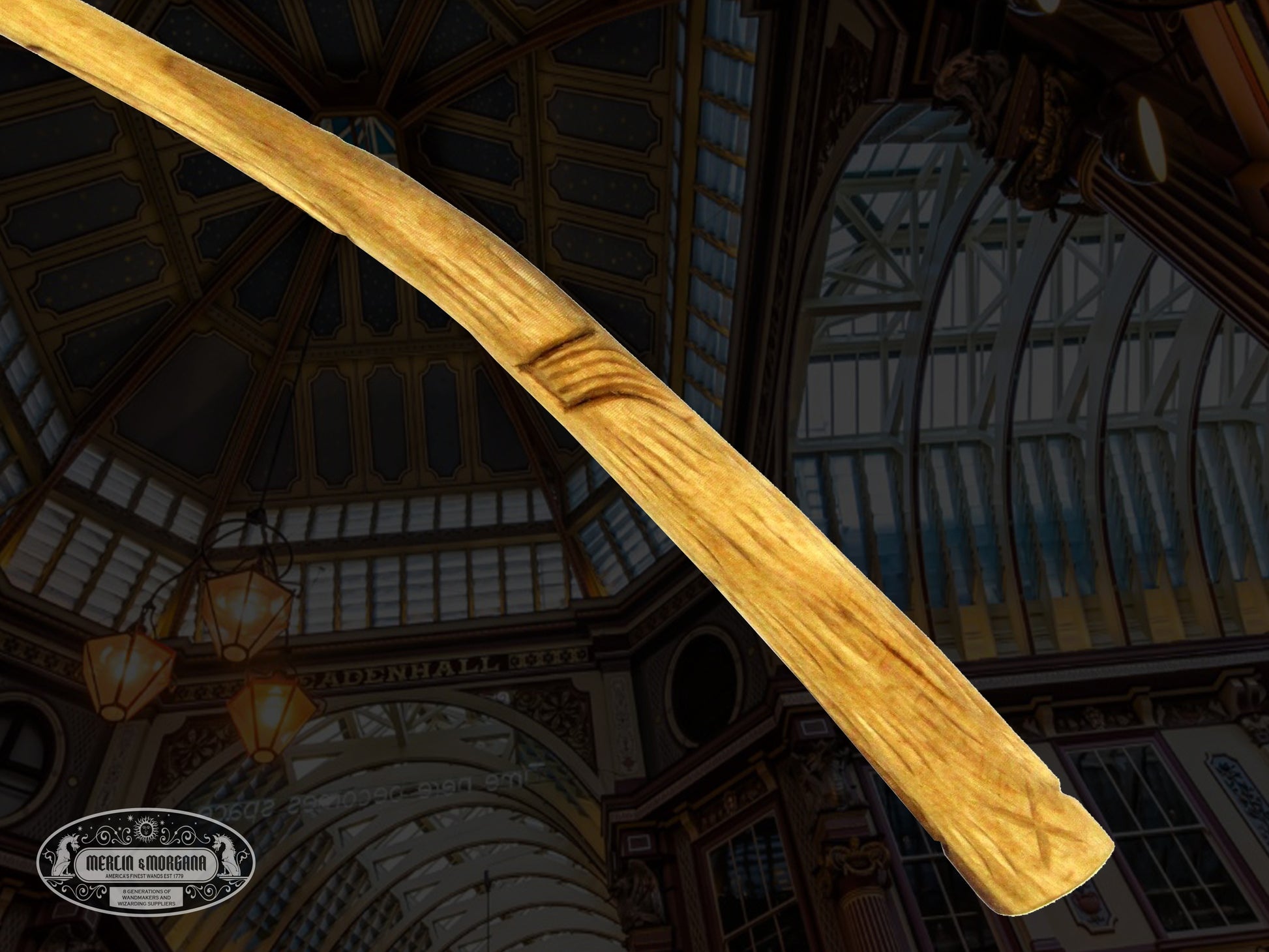 Silver Lime Wood Wand