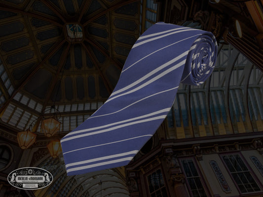 Blue & Silver House Tie