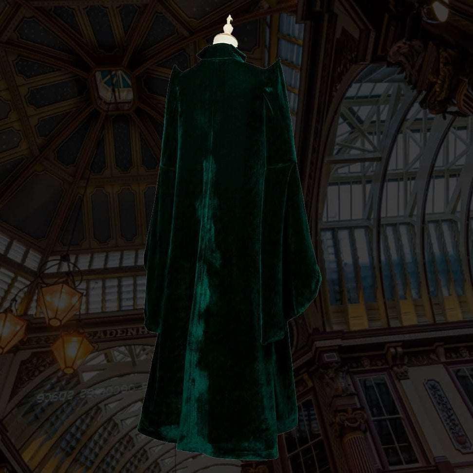 Dark Green Witch Dress Robes